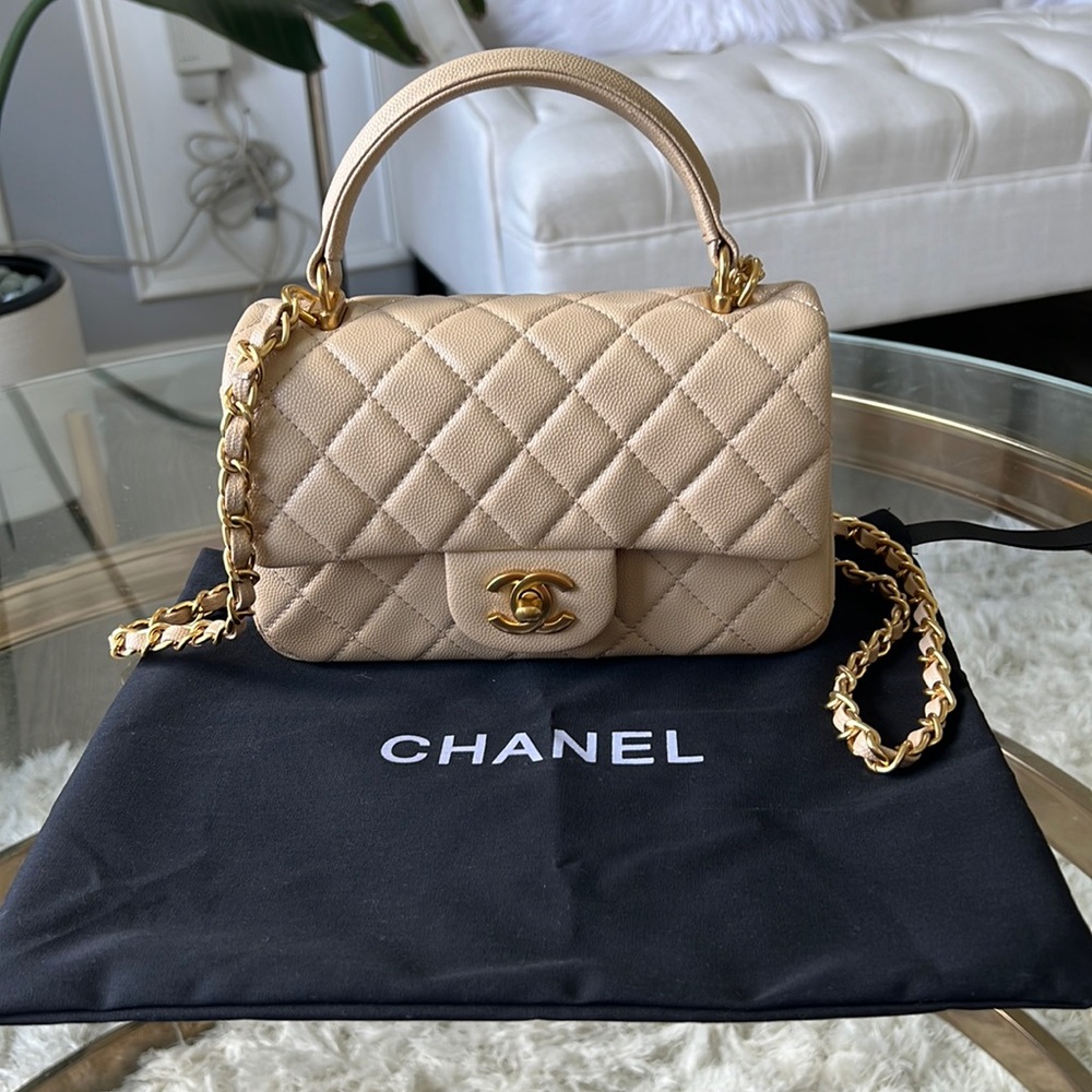 Tan crossbody/handbag